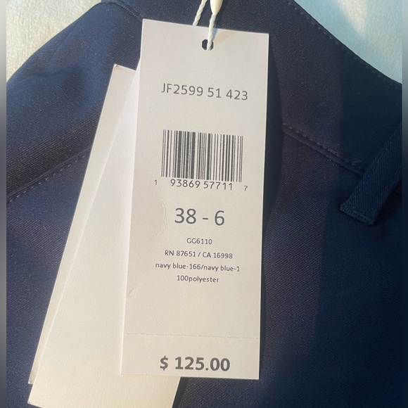 NWT LACOSTE SPORT NAVY GOLF SKIRT - Picture 6 of 8